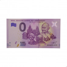 Zero Euro 2019 Mahatma Gandhi India Ásia