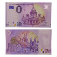  Zero Euro 2018 Cathédrale Saint - Isaac Rússia Europa