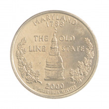Quarter Dollar 2000 D SOB Maryland