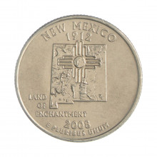 Quarter Dollar 2008 P SOB New México