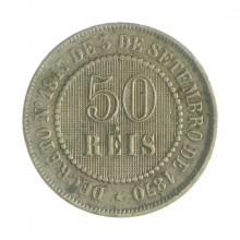 V-026 50 Réis 1887 MBC