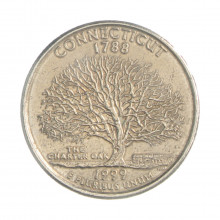 Quarter Dollar 1999 P MBC+ Connecticut