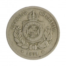 V-002 100 Réis 1871 MBC