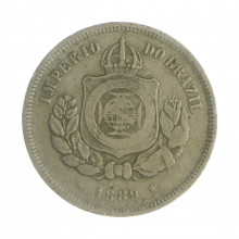 V-031a 100 Réis 1889 MBC