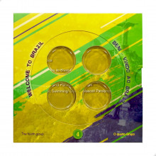 Blister das Olímpiadas Rio 2016 4ª Série 2016