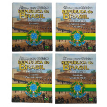 Combo 4 Álbuns para Cédulas Por Tipo República do Brasil 1942 - 1994