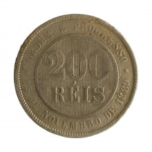 V-051 200 Réis 1898 MBC