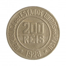 V-100 200 Réis 1928 BC