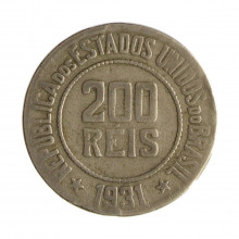 V-103 200 Réis 1931 BC/MBC