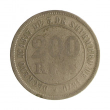 V-024 200 Réis 1884 BC
