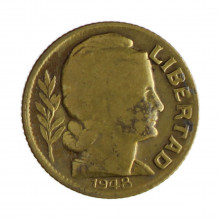 Km#41 10 Centavos 1948 MBC Argentina América Bronze Alumínio 19.5(mm) 3(gr)