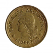 Km#68 50 Centavos 1972 MBC Argentina América Bronze Alumínio 20.5(mm) 4.35(gr)
