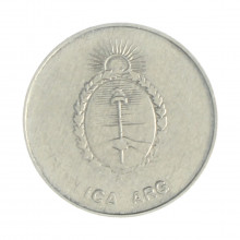 Km#103 100 Australianos 1990 A MBC Argentina América Alumínio 21(mm) 1.5(gr)