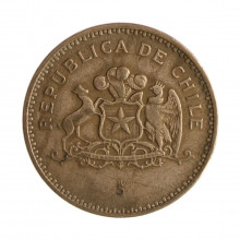 Km#226.2 100 Pesos  1996 SO MBC Chile  América  Bronze de alumínio 27(mm) 9(gr)
