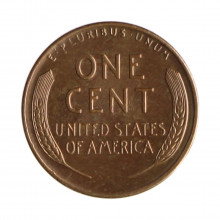 Km#A132 1 Cent 1952 D MBC Estados Unidos  América  Lincoln Cent Espiga de Trigo  Bronze 19(mm) 3.11(gr)