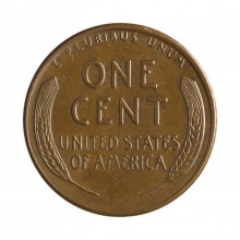 Km#A132 1 Cent 1956 D MBC+ Estados Unidos América Lincoln Cent Espiga de Trigo Bronze 19(mm) 3.11(gr)