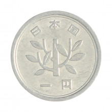 Km#74 1 Yen 1978 MBC Japão Ásia Alumínio 20(mm) 1(gr)