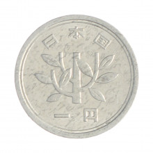 Km#74 1 Yen 1979 MBC Japão Ásia Alumínio 20(mm) 1(gr)