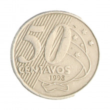 50 Centavos 1998 BC/MBC Batida Dupla 