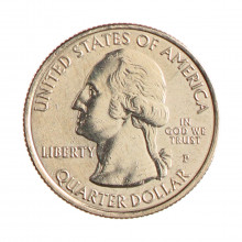 Quarter Dollar 2016 P MBC West Virgínia: Harpers Ferry C/Sinais de Limpeza