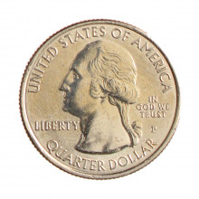 Quarter Dollar 2016 P MBC+ West Virgínia: Harpers Ferry C/Sinais de Limpeza