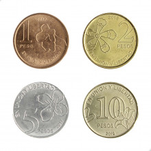 Set 4 Moedas 2017 à 2019 FC Argentina América
