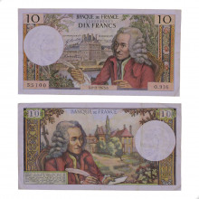 P#147d 10 Francs 1973 MBC França  Europa