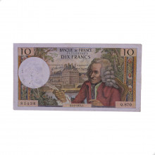 P#147d 10 Francs 1973 MBC França  Europa