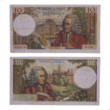 P#147c 10 Francs 1969 MBC França  Europa