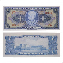 Cédula C-009 1 Cruzeiro 1944 Série 618 FE