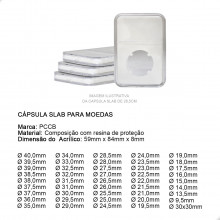 Cápsula Slab 29mm