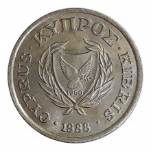 2 Cêntimos 1988 SOB Chipre Europa (Peça.1)