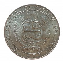 5 Soles de Oro 1973 MBC+ Peru América