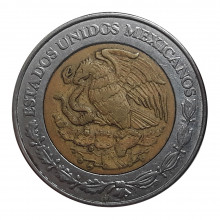 Km#605 5 Pesos 1999 MBC México América