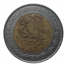 Km#586 2 Pesos Novos 1993 MBC+ México América