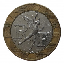10 Francs 1990 MBC França Europa