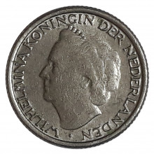 Km#177 10 Cents 1948 MBC Holanda Europa