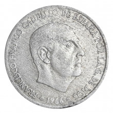 50 Cêntimos 1966 MBC Espanha Europa