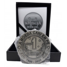 Medalha Comemorativa 90 Anos do São Paulo FC Prata