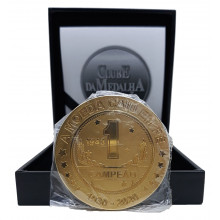 Medalha Comemorativa 90 Anos do São Paulo FC Bronze Dourado