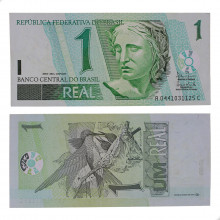 Cédula C-254 1 Real 2003 MBC+ - Antônio Palocci Filho / Henrique C. Meirelles ORIGEM DA MOEDA País: Brasil Continente: América NÚMERO DO CATÁLOGO Amato: C-254 Bentes: - Amigo: - World Paper Money: - DESCRIÇÃO DA MOEDA Valor Face: 1 Real Sistema Monetário: