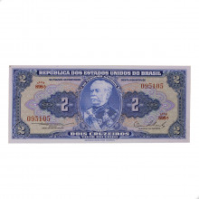Cédula C-015 2 Cruzeiros 1954 SOB
