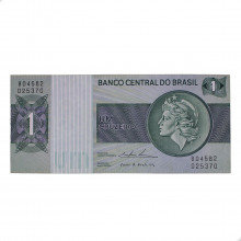Cédula C-131 1 Cruzeiro 1975 MBC