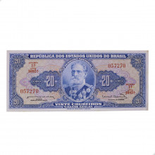 Cédula C-023 20 Cruzeiros 1963 MBC+