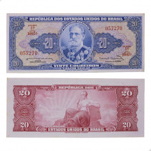 Cédula C-023 20 Cruzeiros 1963 MBC+