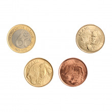 Set 5 Moedas do Real 2025 FC