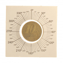 Moeda V-499 10 Centavos 2006 MBC Reverso Invertido Aço R Bronze Ø20mm 4,8gr.