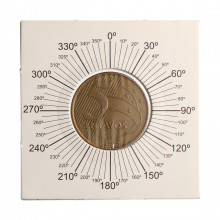 Moeda V-469 5 Centavos 2003 MBC Reverso Invertido Aço R Cobre Ø22mm 4,1gr.*