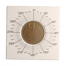 Moeda V-479 5 Centavos 2013 MBC Reverso Horizontal Aço R Cobre Ø22mm 4,1gr.