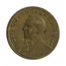 Moeda V-186b 20 Centavos 1944 BC/MBC S/Sigla Bronze Alumínio Ø19mm 4gr.